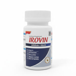 Irovin Tablets – Iron & Vitamin Supplement for Anemia, Energy, Skin, Hair & Overall Health
