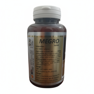MEGRO Magnesium Glycinate – Gentle, High-Absorption Support for Sleep, Stress & Muscle Health