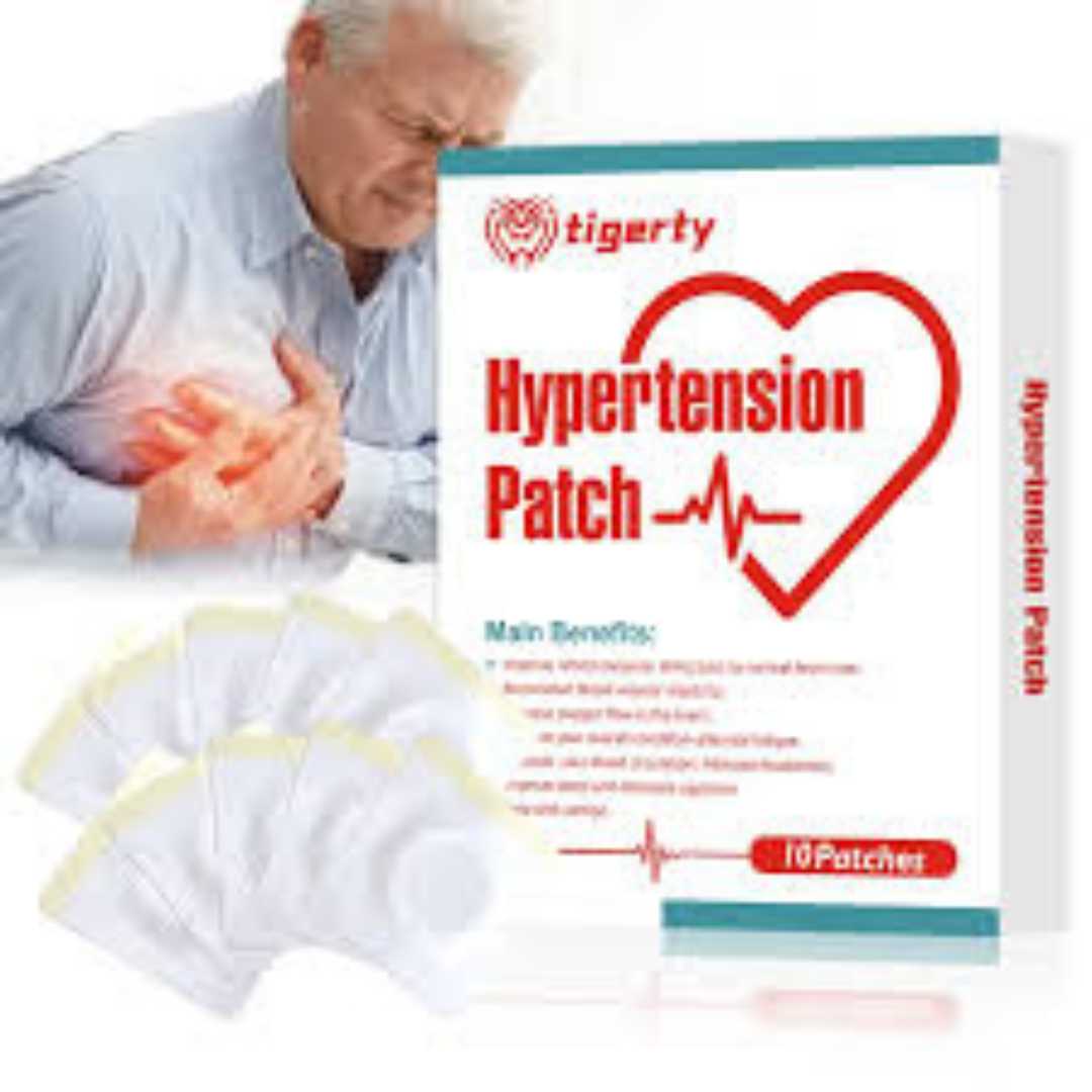 Tigerty Hypertension Patch – Blood Pressure Balance & Dizziness Relief (10 Pcs)